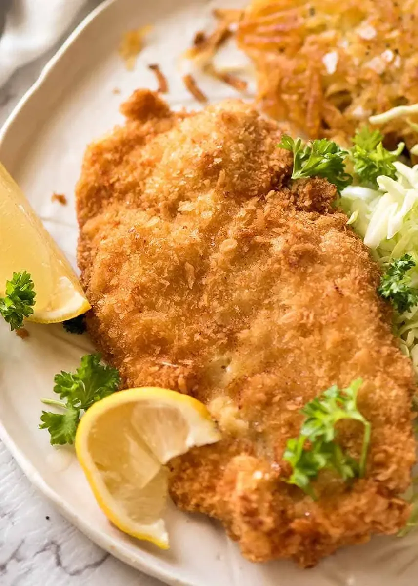 Crisp Breaded Schnitzel