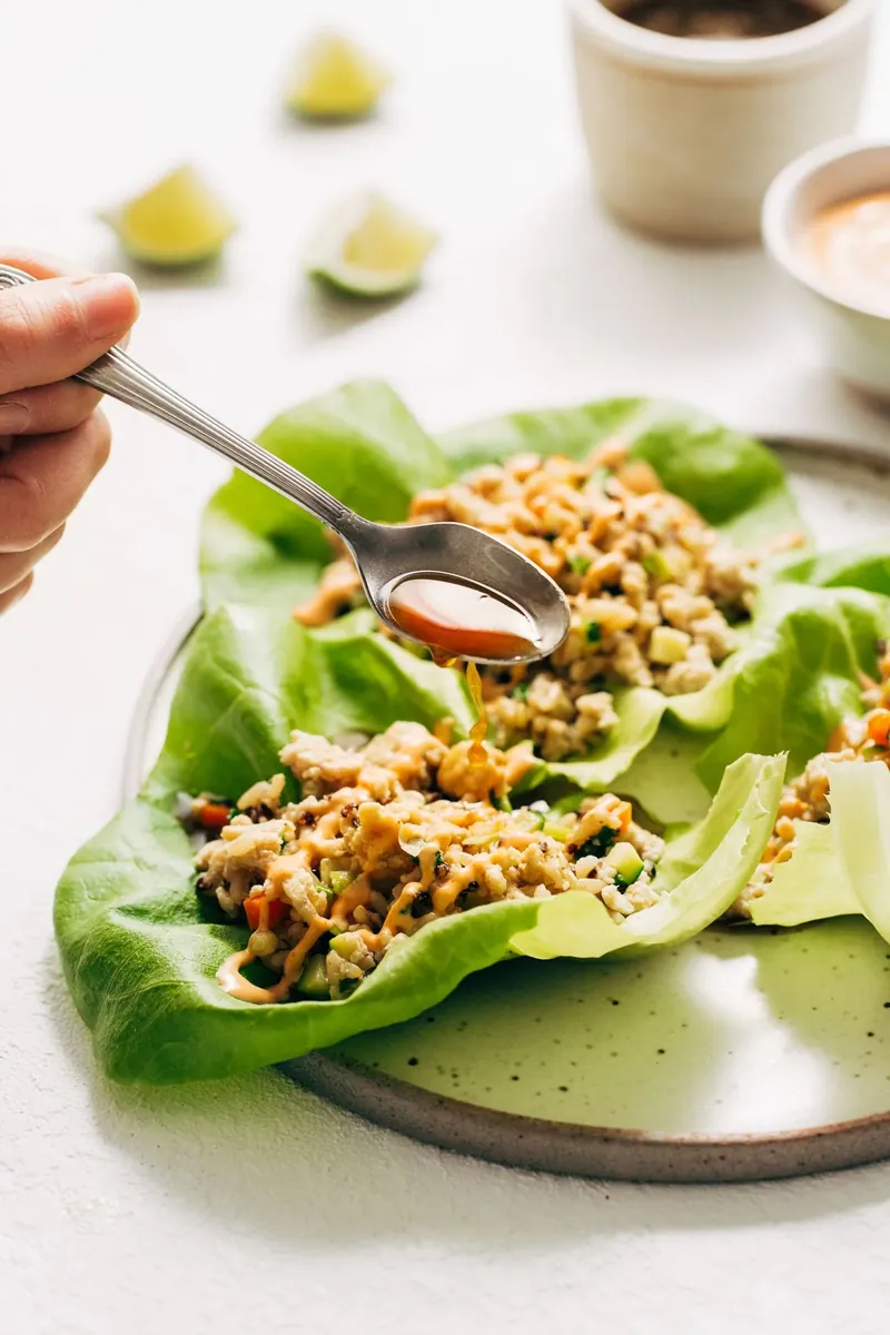 Chicken Lettuce Wraps