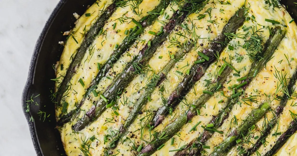 Asparagus Spinach Frittata