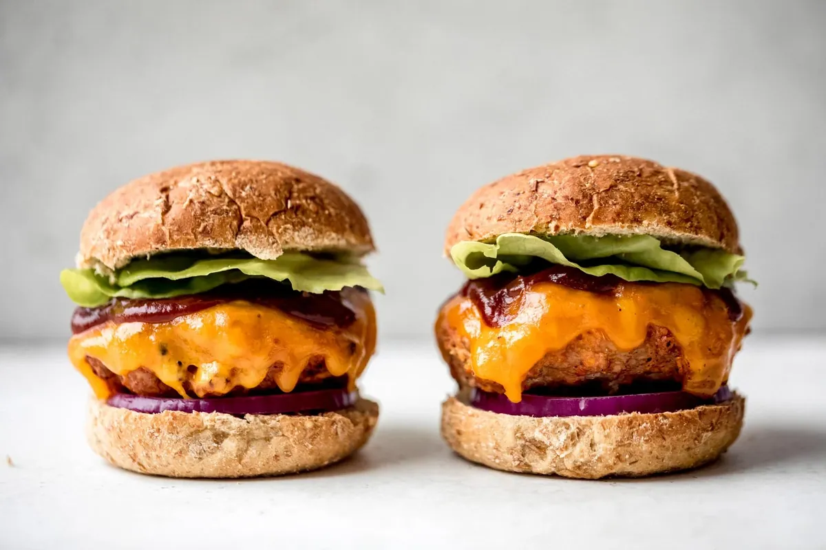 Sweet Potato Chicken Burgers