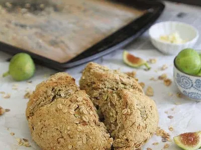 Fig Orange Oat Bread