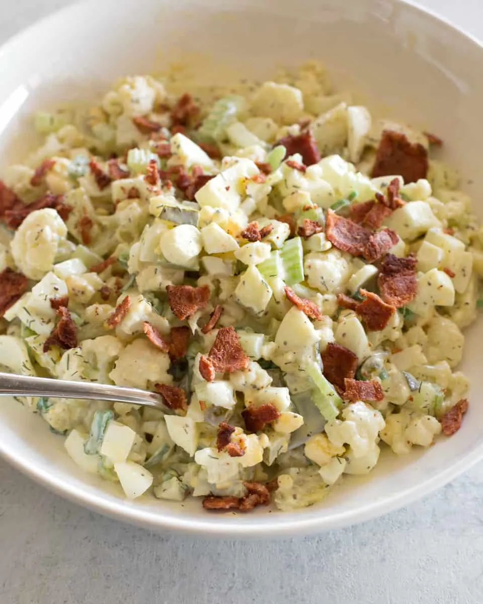 Cauliflower Egg Salad
