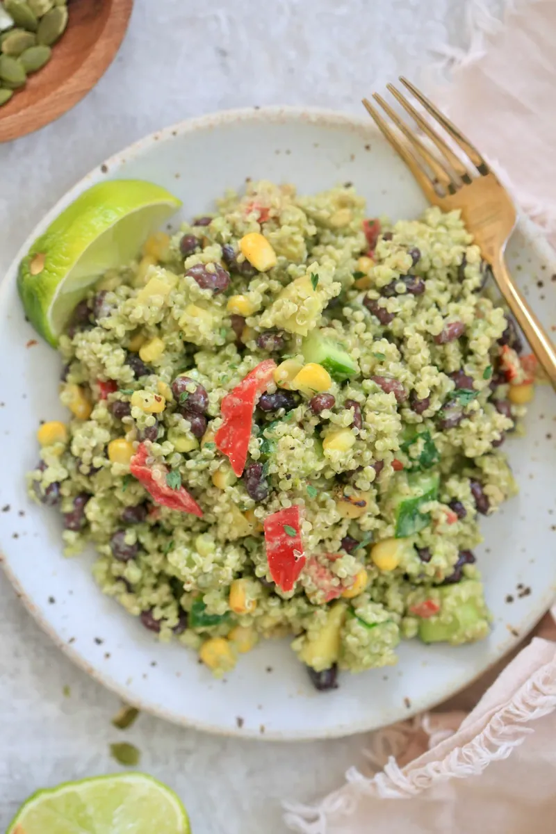 Black Bean Quinoa Salad