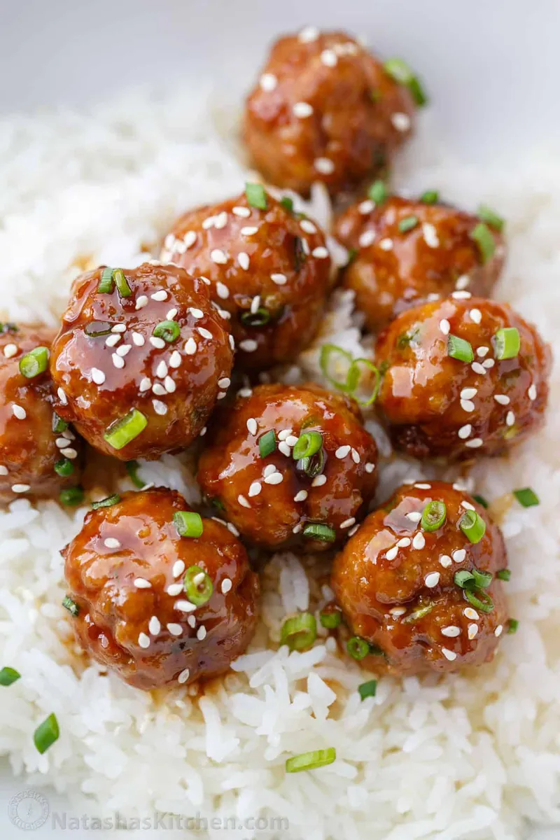 Teriyaki Turkey Meatballs