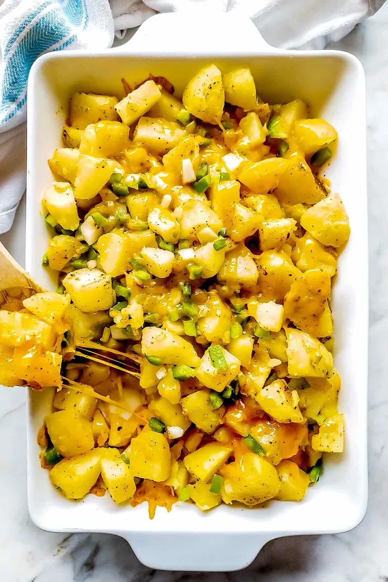 Cheddar Potato Bake