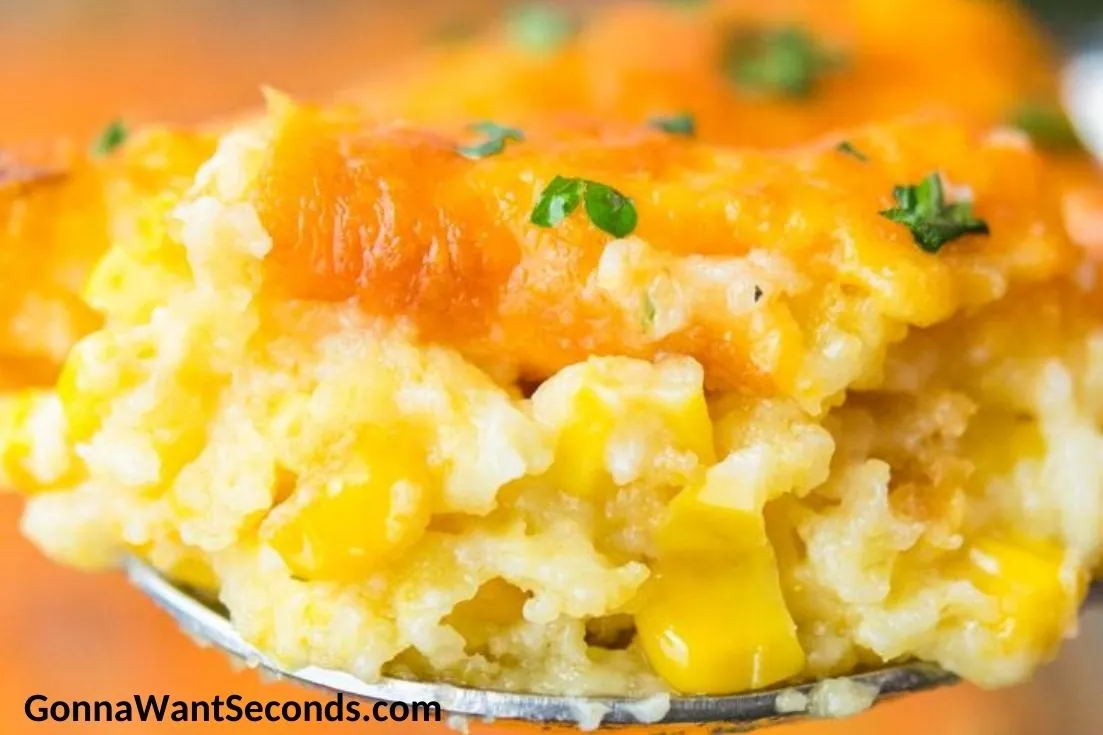 Cheddar Corn Casserole