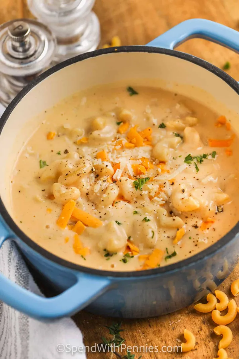 Mac and Cheese Soup