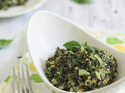 Coconut Wild Rice Salmon Risotto