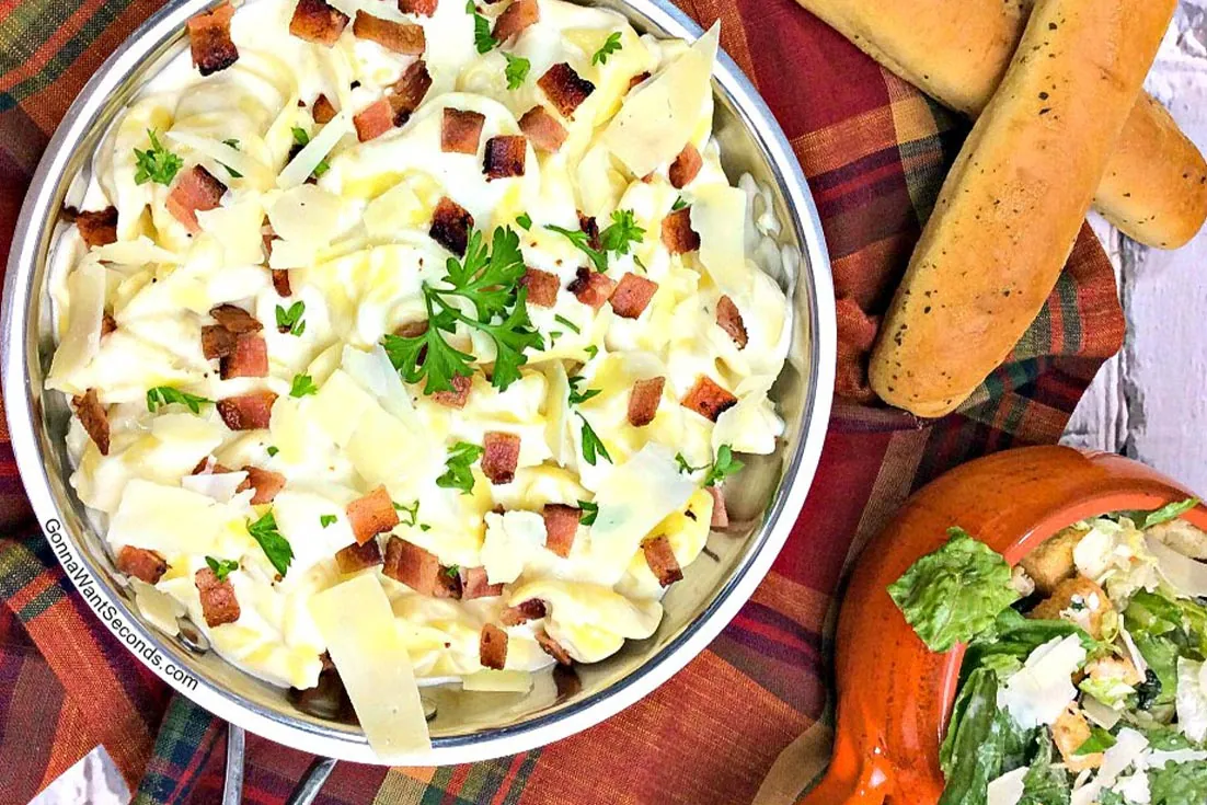Baked Bacon Tortellini
