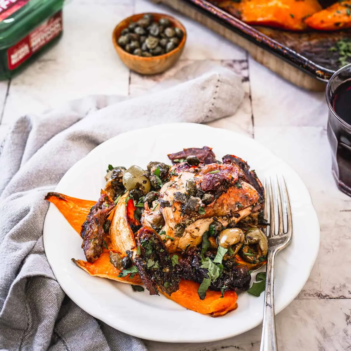 Chicken Marbella