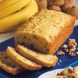 Banana Walnut Cornbread