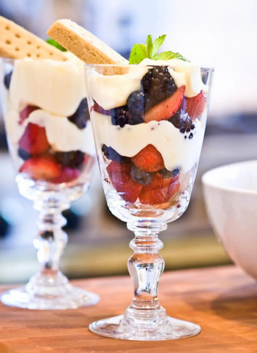 Lemon Berry Parfaits