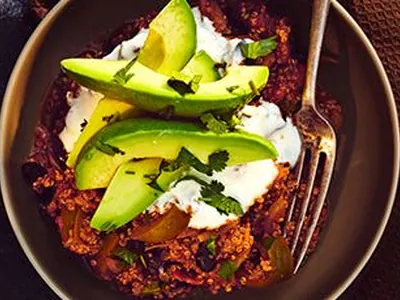 Quinoa Black Bean Chili