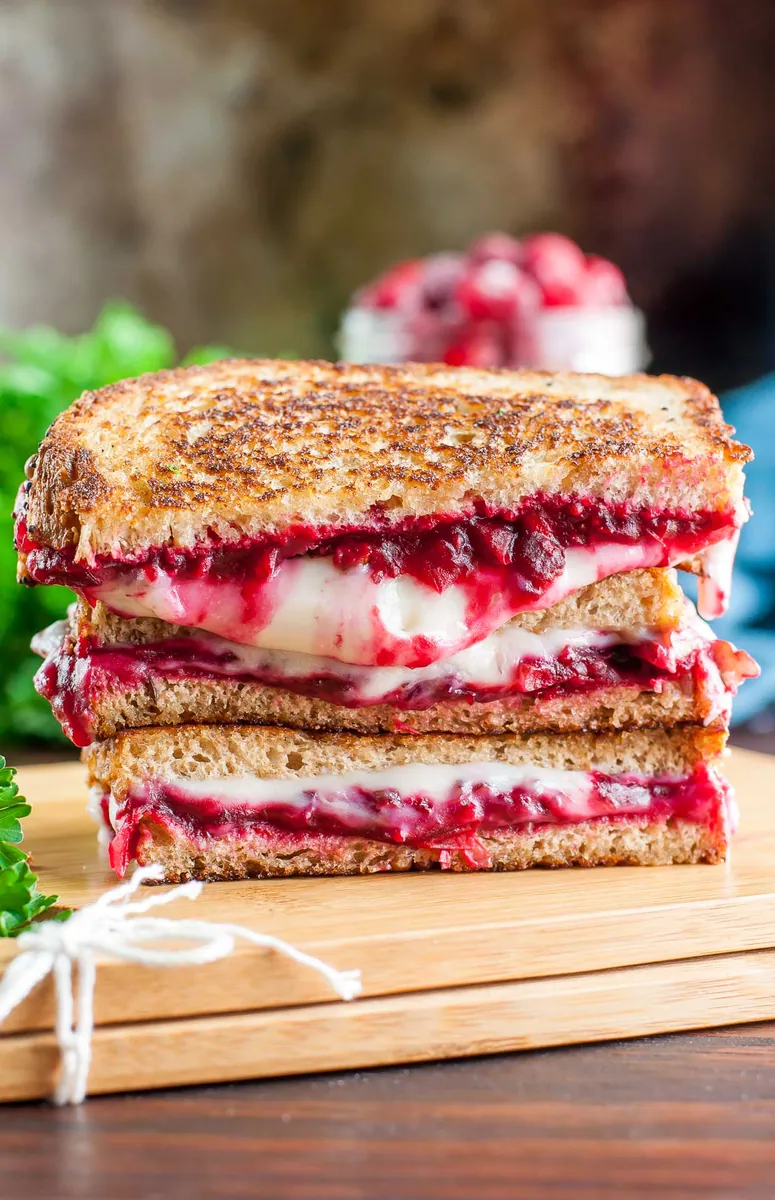 Cranberry Pecan Grilled Cheese