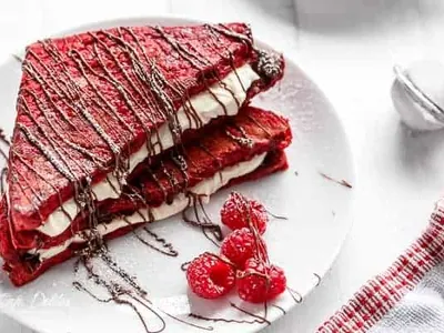 Red Velvet Cheesecake French Toast
