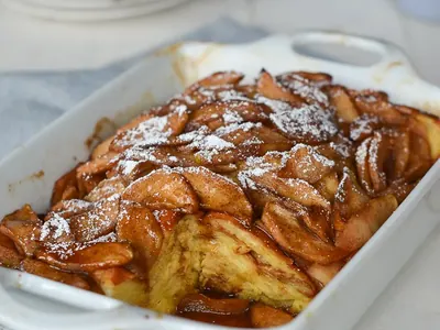 Baked Apple French Toast
