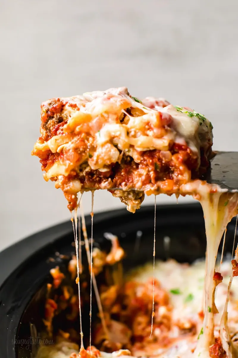 Slow Cooker Lasagna