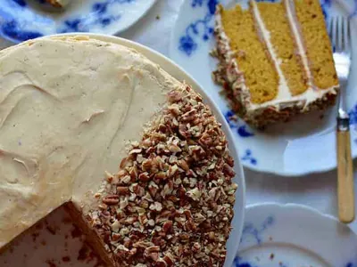 Pumpkin Dulce de Leche Cake