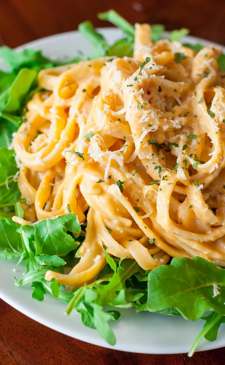 Sweet Potato Alfredo