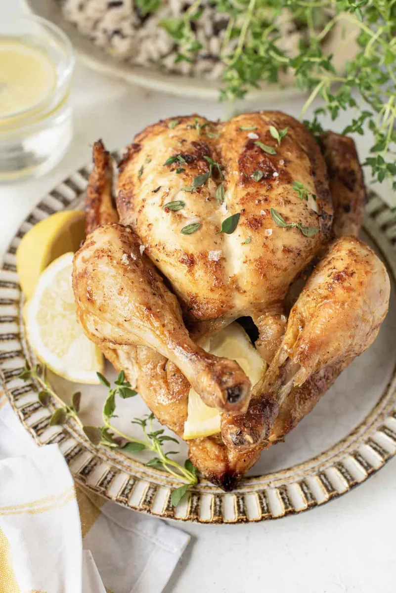 Air Fryer Whole Chicken (4 servings)