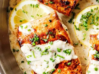 Mahi Mahi Cream Sauce