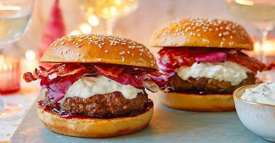 Christmas Beef Burgers