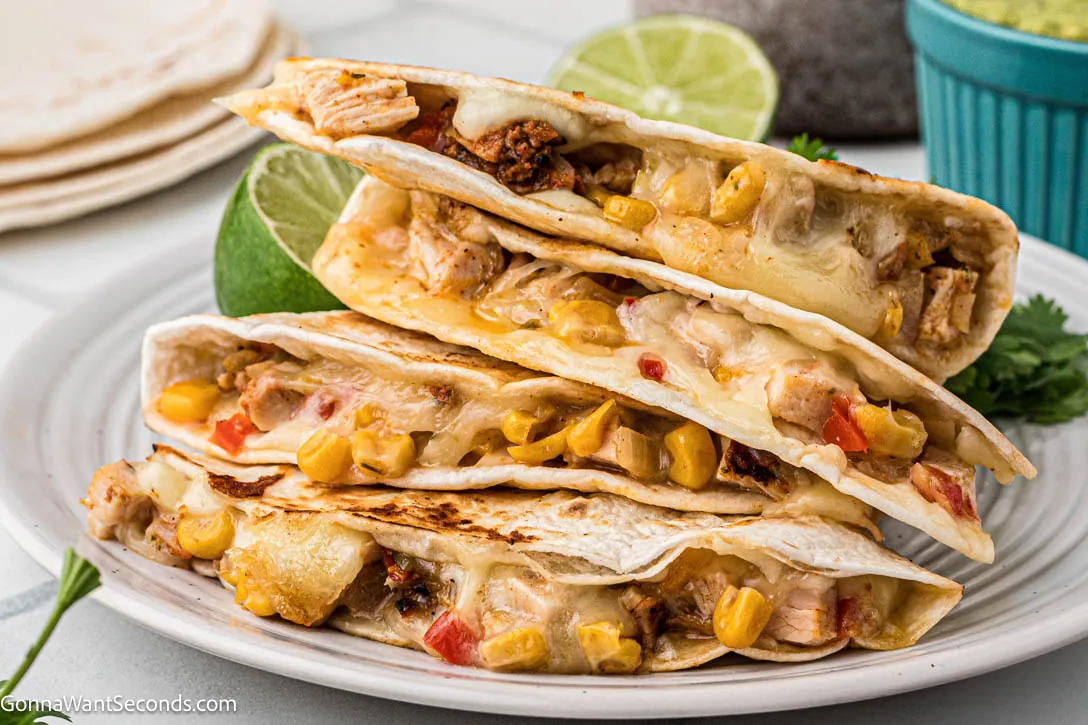 Chicken Fajita Quesadillas