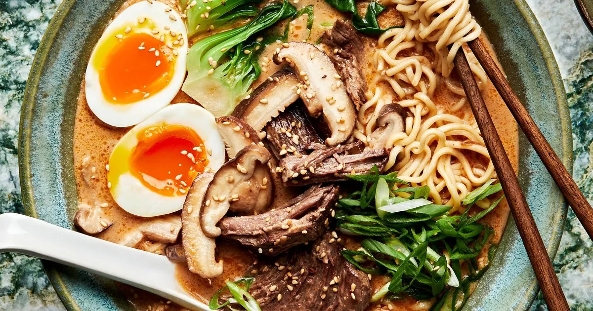 Curry Ramen with Beef