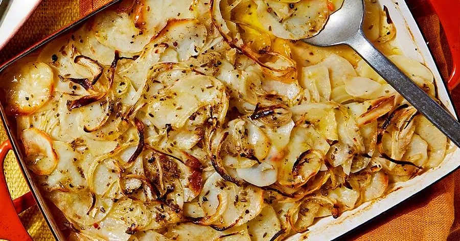 Fennel Lemon Potatoes