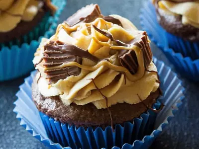 Peanut Butter Cupcakes