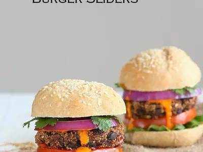 Smoky Amaranth Black Bean Burgers