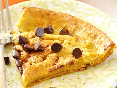 Pumpkin Chocolate Chip Dutch Baby