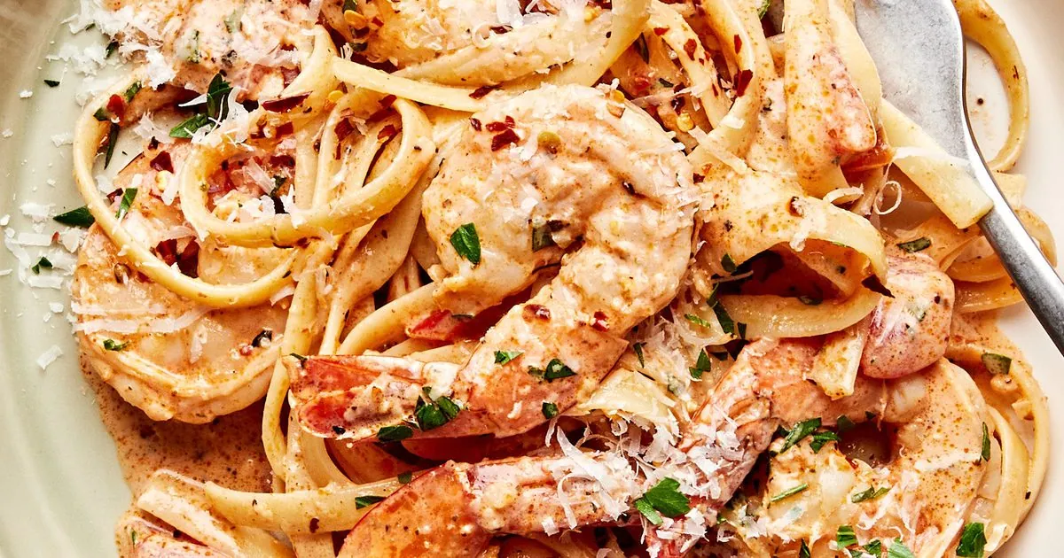 Cajun Shrimp Pasta with heavy cream