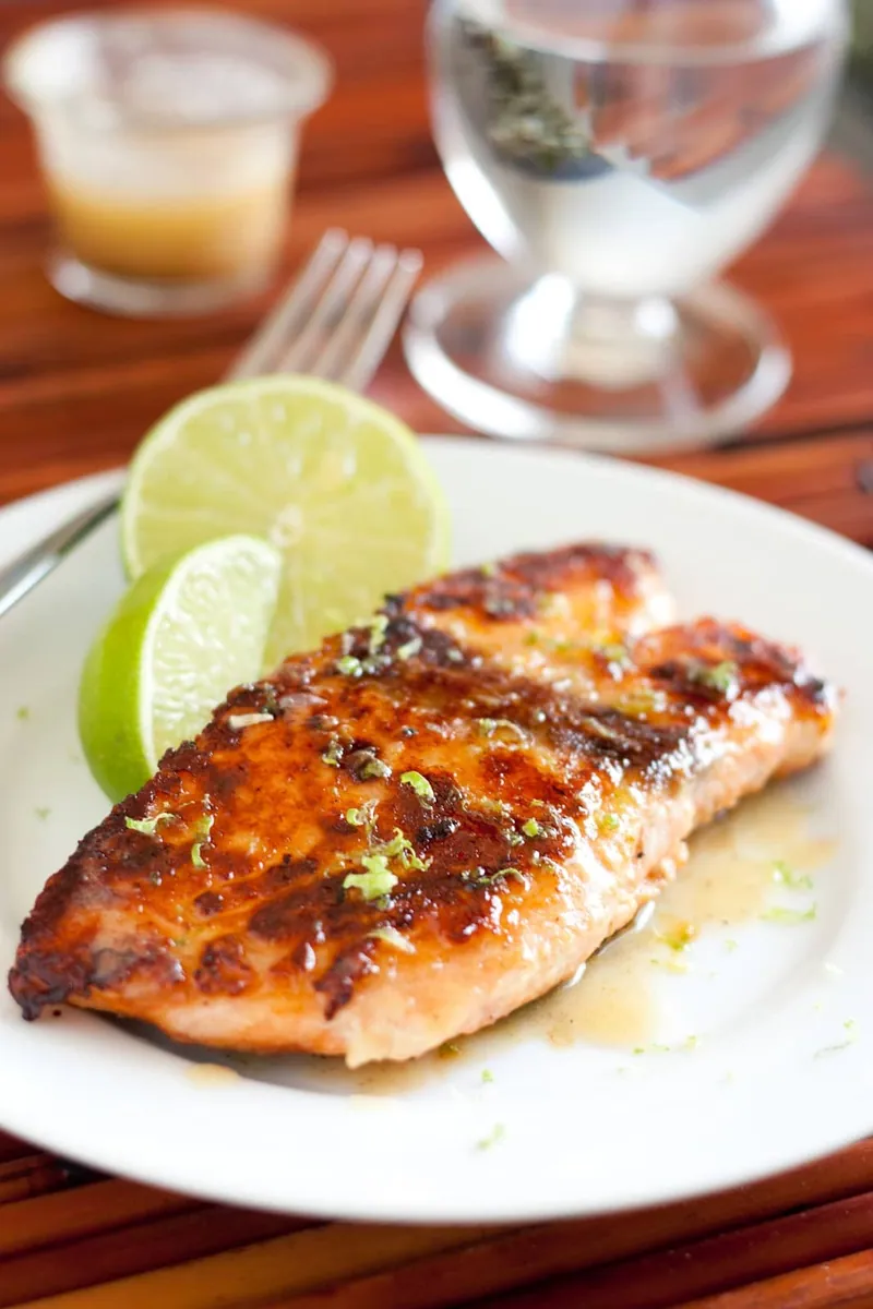 Honey Lime Salmon