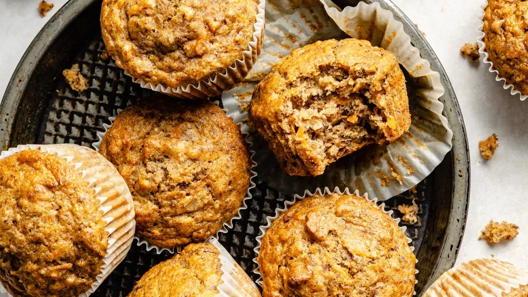 Carrot Banana Muffins