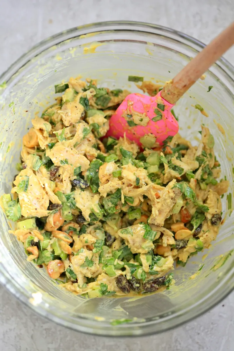 Light Curry Chicken Salad