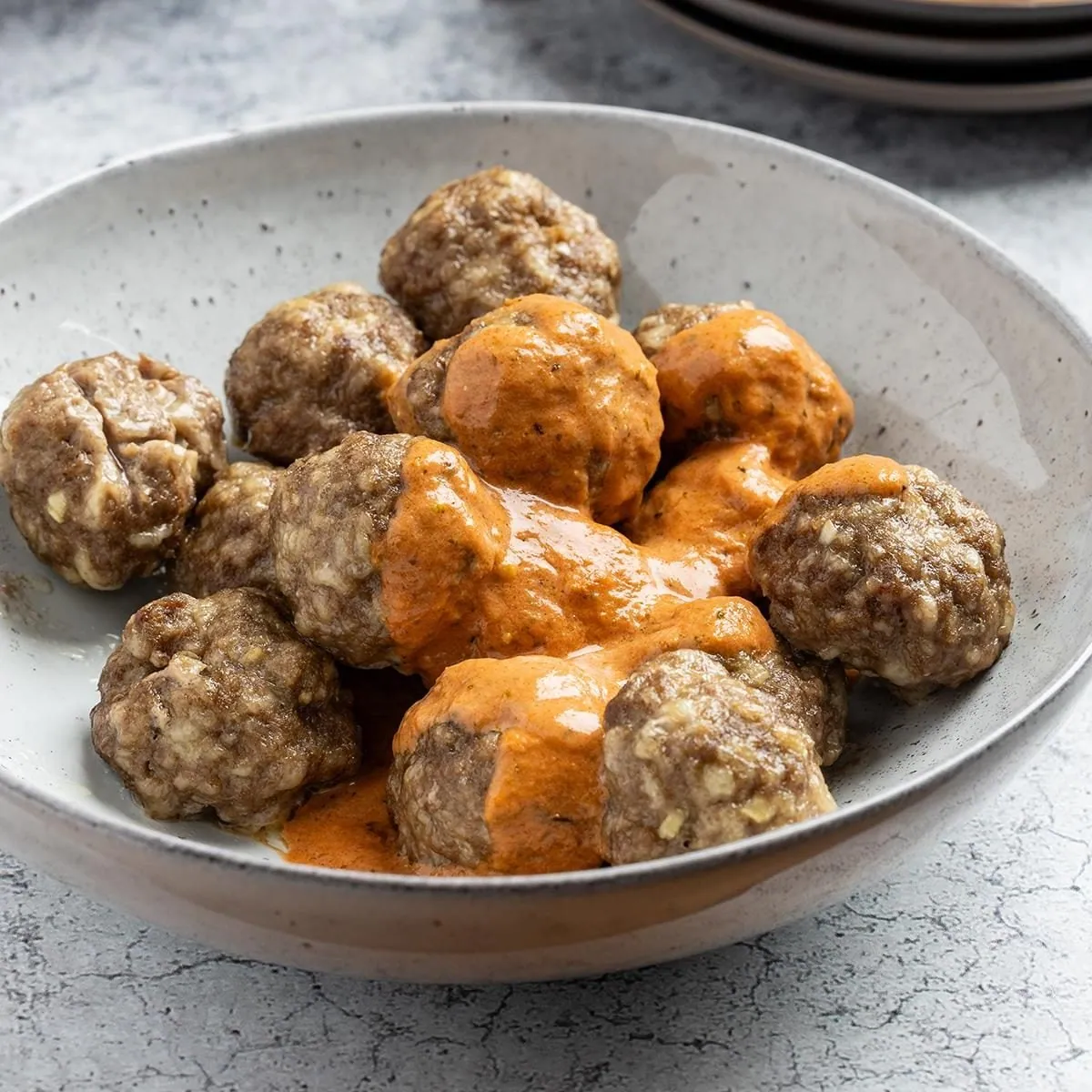 Creamy Tomato Meatballs