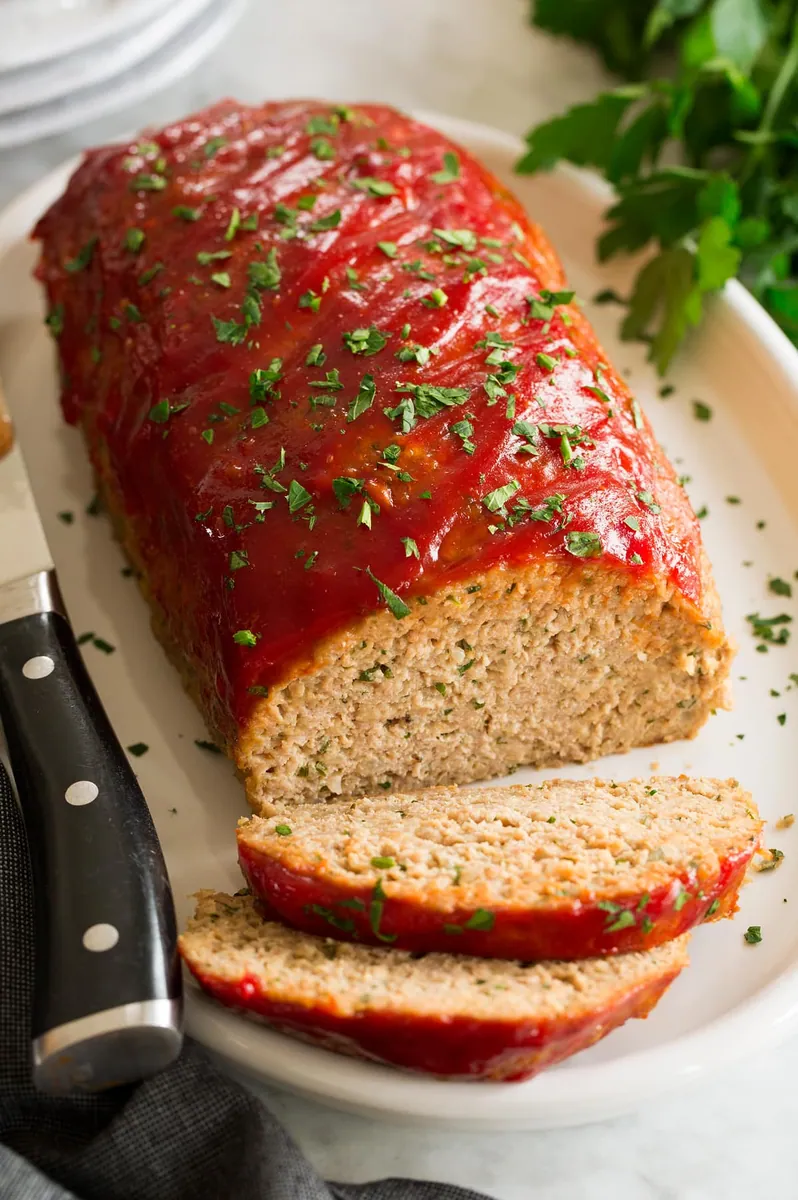 Turkey Meatloaf (8 servings)