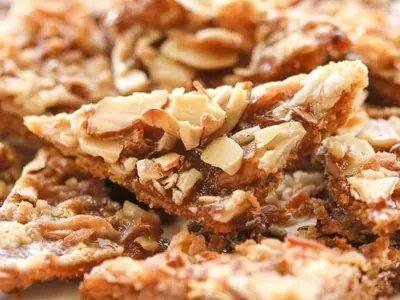 Caramel Graham Squares
