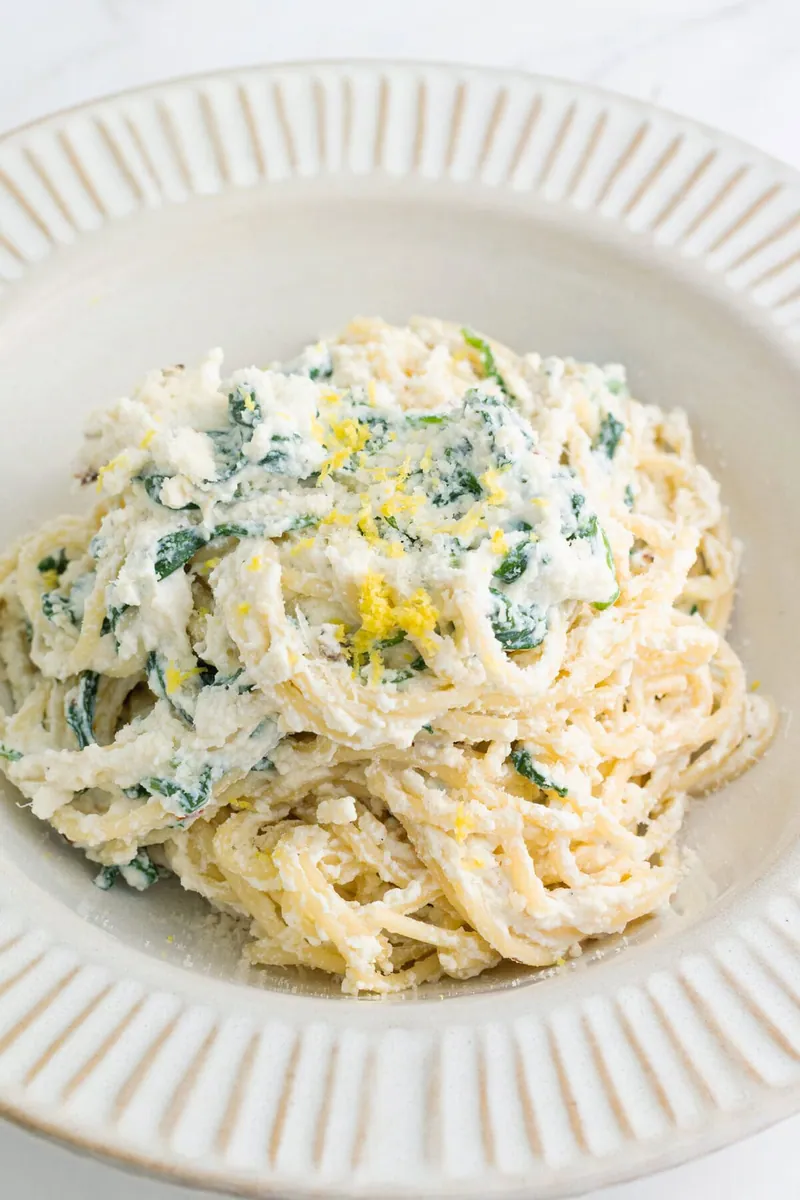 Lemon Ricotta Pasta