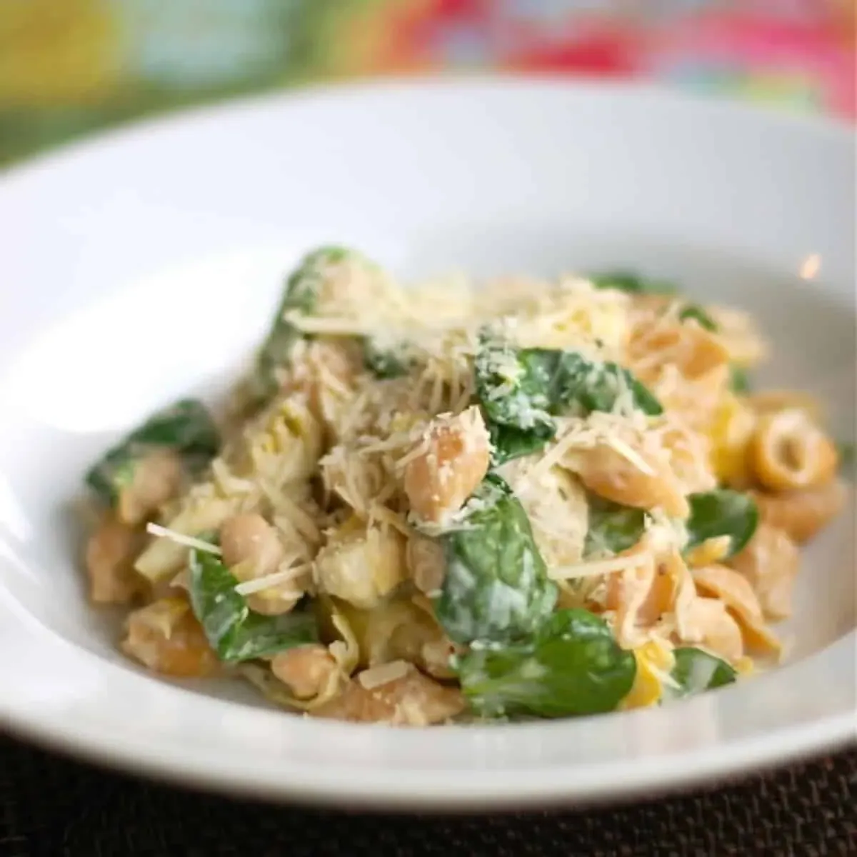 Spinach Artichoke Pasta