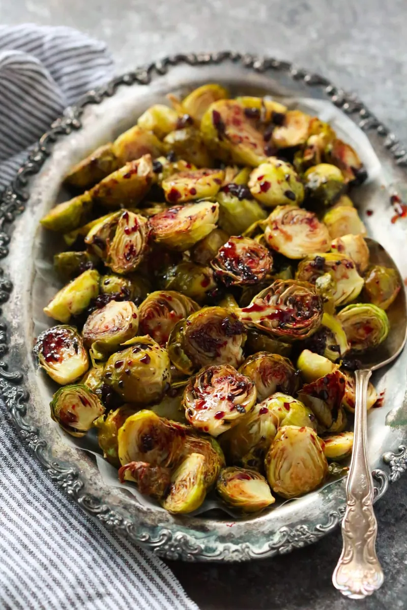 Pomegranate Brussels Sprouts