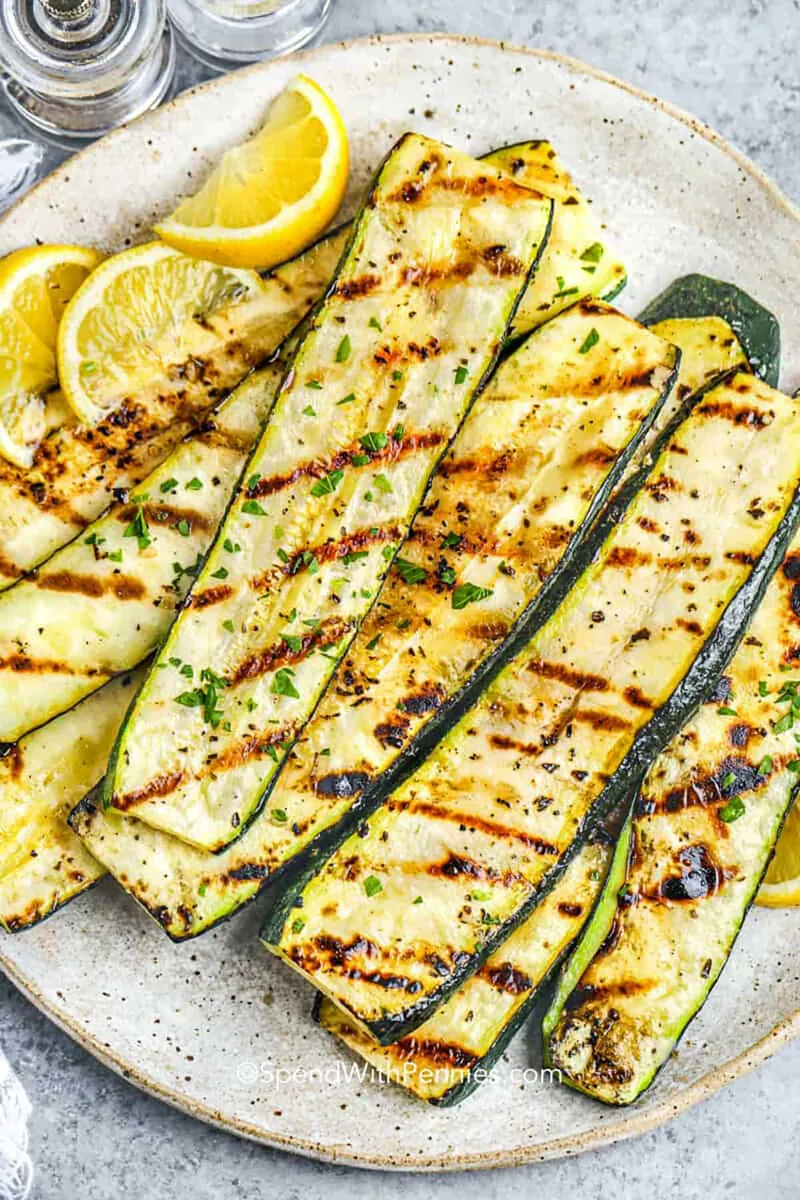 Garlic Basil Zucchini