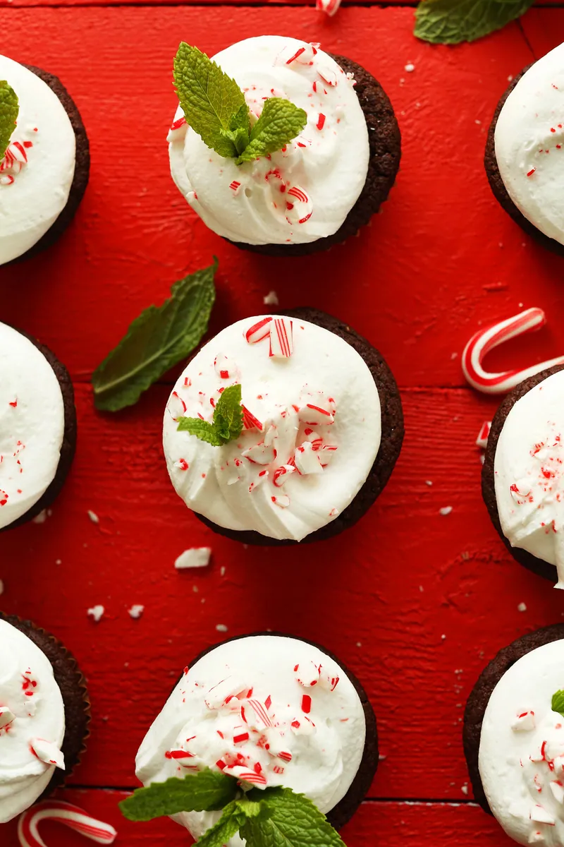 Chocolate Peppermint Cupcakes
