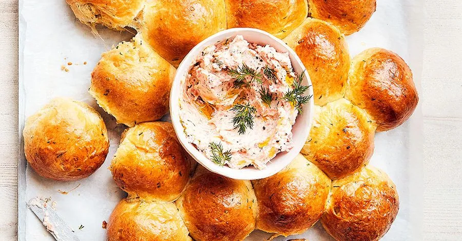 Smoked Salmon Brioche Buns