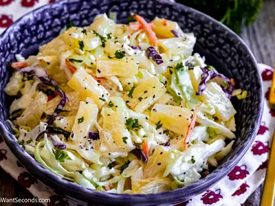 Pineapple Coleslaw