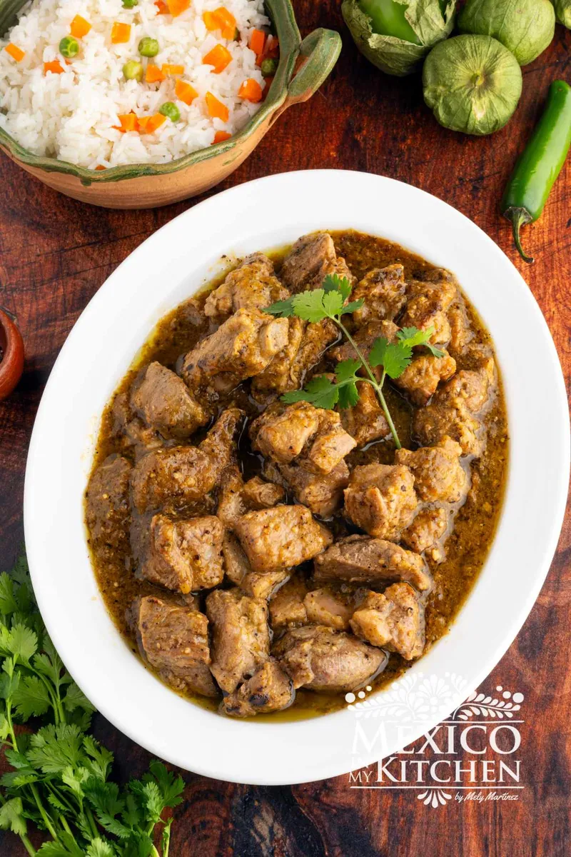 Pork in Tomatillo Sauce