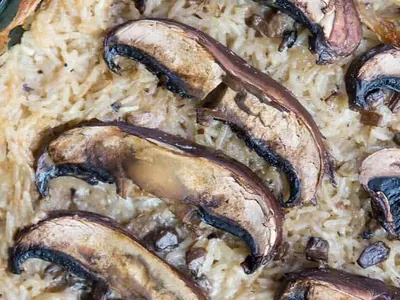 Rice Mushroom Casserole