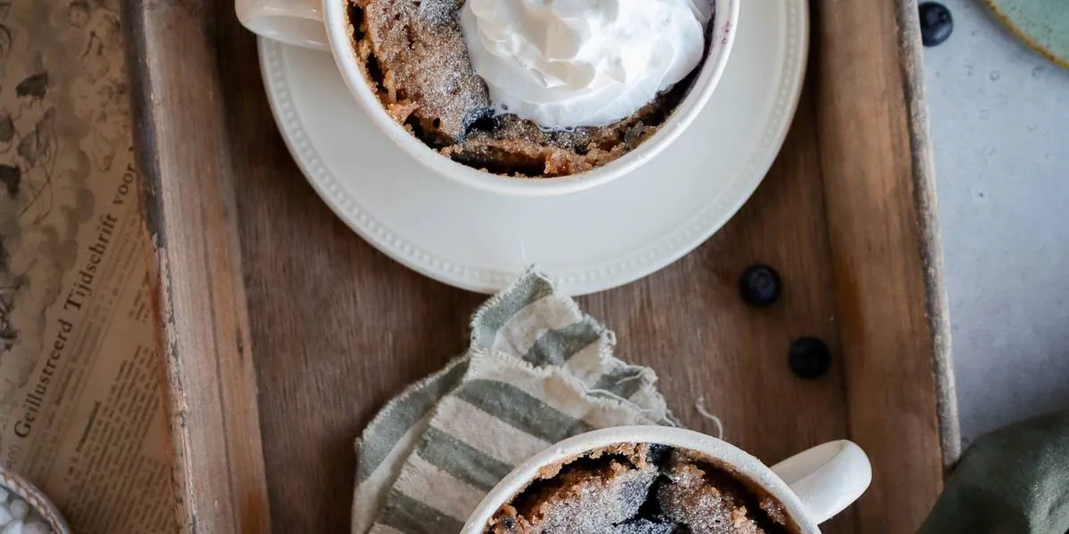 Blueberry Mug Cake