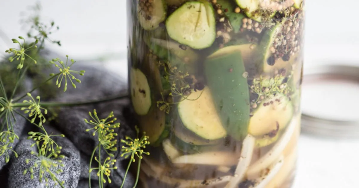 Refrigerator Pickles